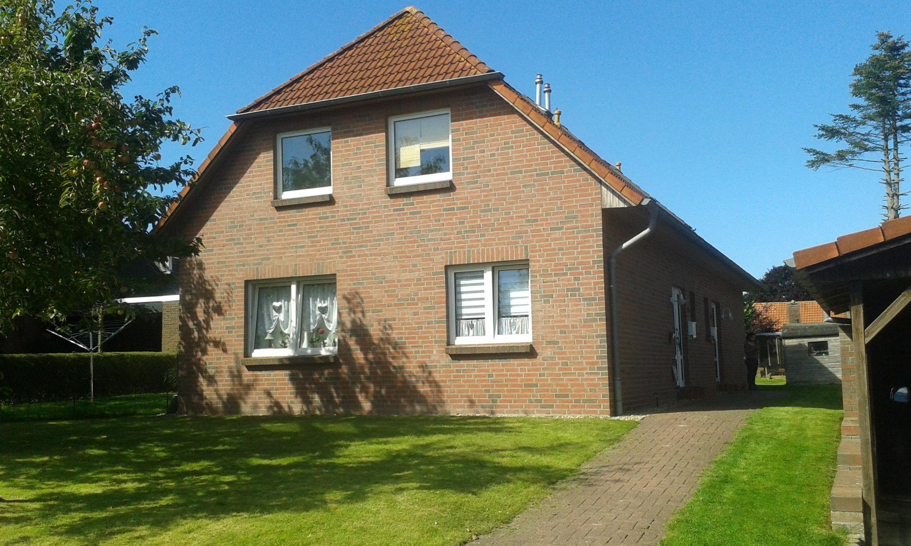 Doppelhaus KOMPLETT (zwei DHH) im Wangerland (Nordsee)