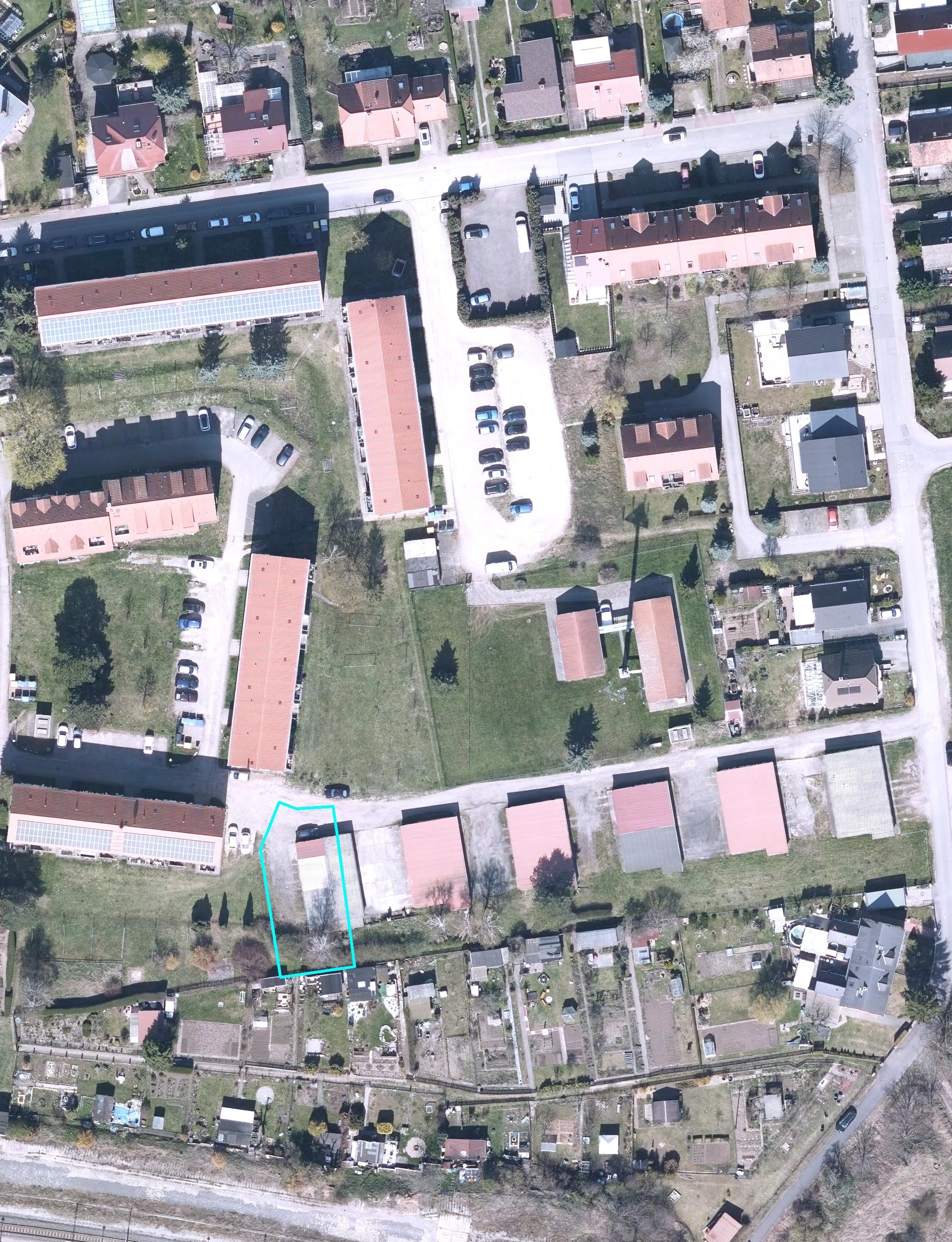 Verkauf eines Grundstückes in Vieselbach (Garagenkomplex mit 5 Einheiten)
