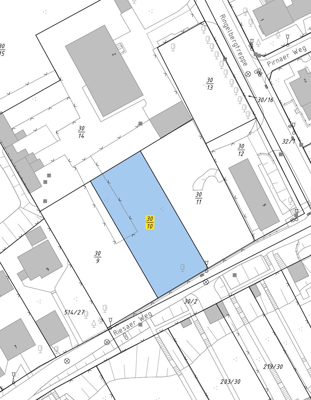 öffentliche Aussschreibung eines Baugrundstückes in Erfurt-Mitte 