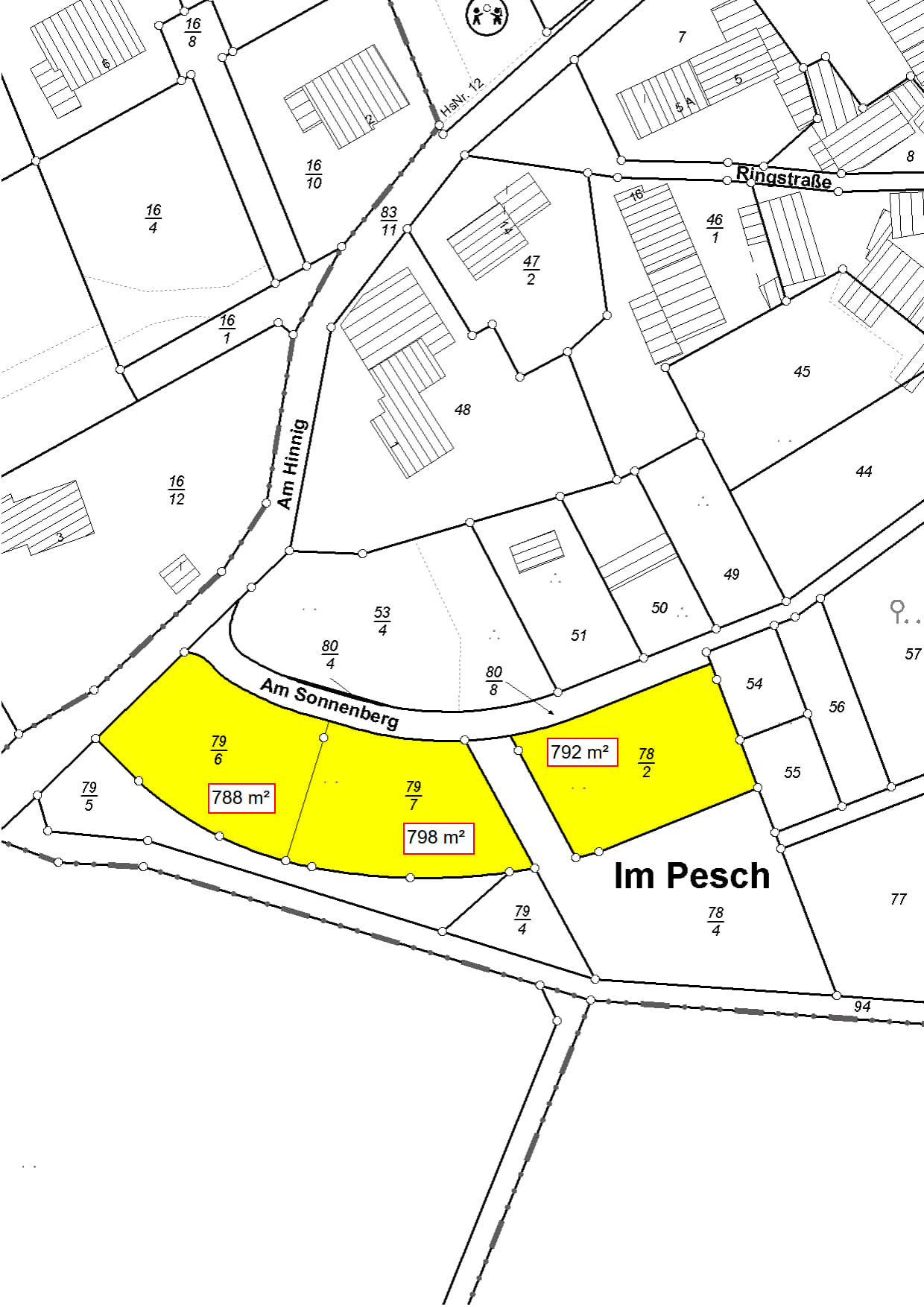 Neubaugebiet der Ortsgemeinde Filz