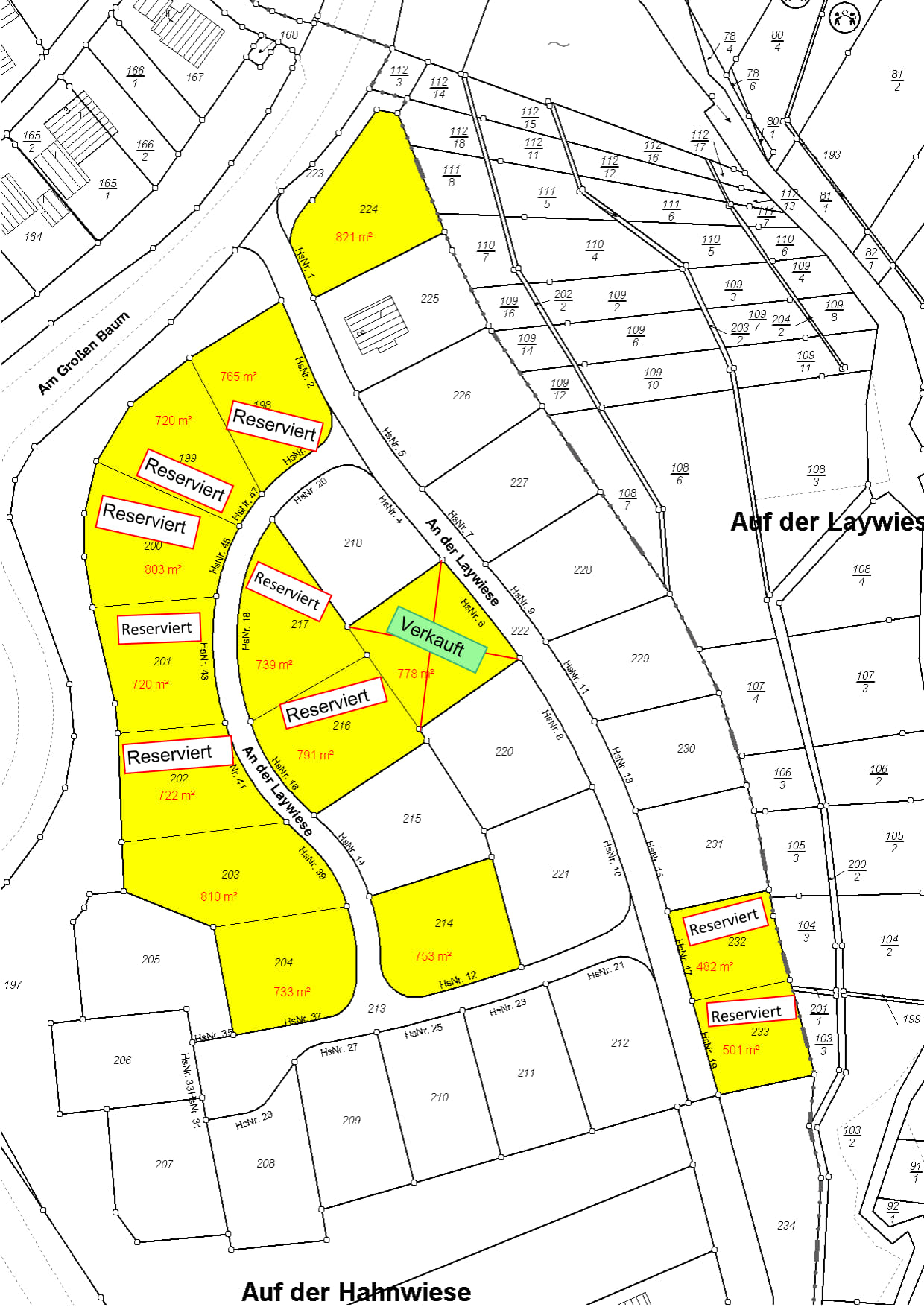 Neubaugebiet der Stadt Ulmen 