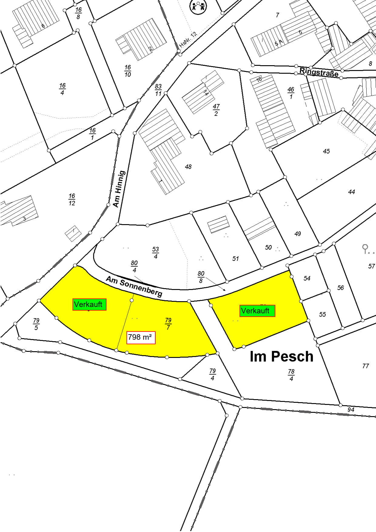 Neubaugebiet der Ortsgemeinde Filz