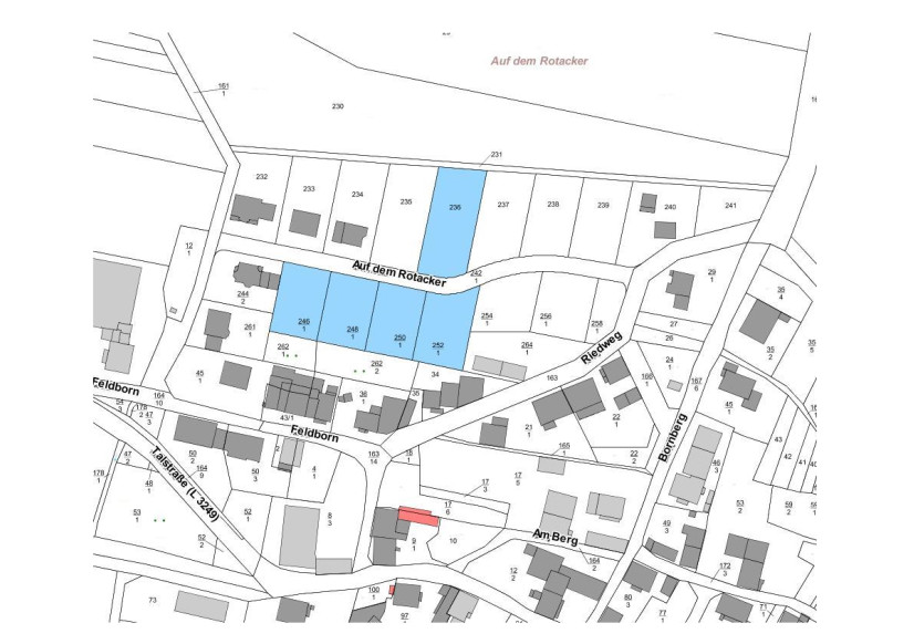 Baugrundstück in Heyerode, Auf dem Rotacker 11