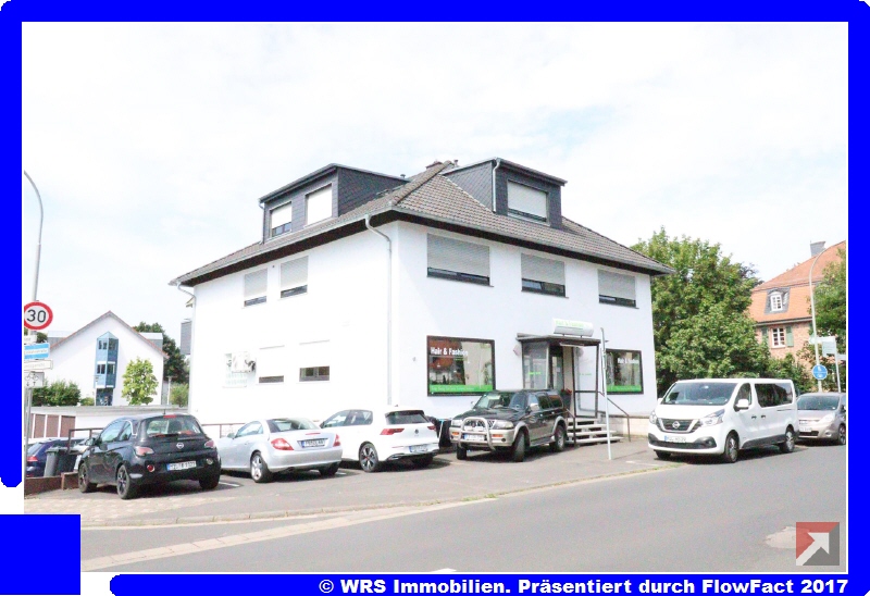 WRS Immobilien - Büdingen - Wohn-/Geschäftshaus  Innenstadt inkl. 7 Einzelgaragen - Netto 6,24 %
