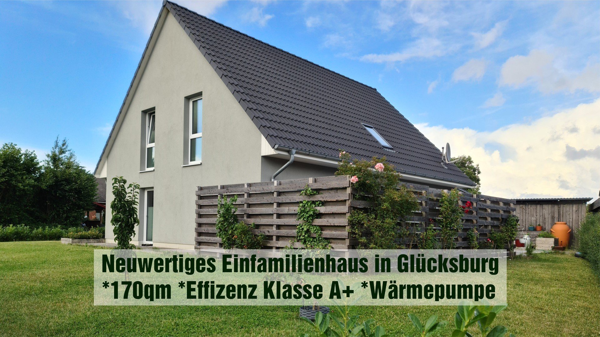 Provisionsfrei! Neuwertiges Einfamilienhaus in Glücksburg *Energieeffizient *Familienfreundlich