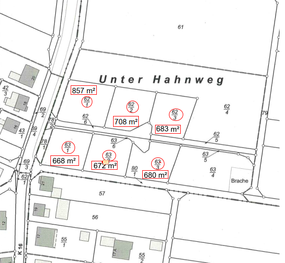 Neubaugebiet der Ortsgemeinde Weiler