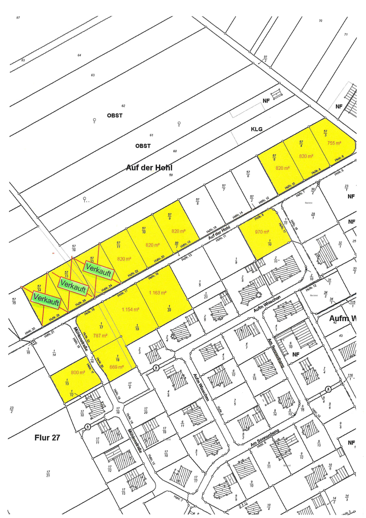 Neubaugebiet der Ortsgemeinde Alflen 