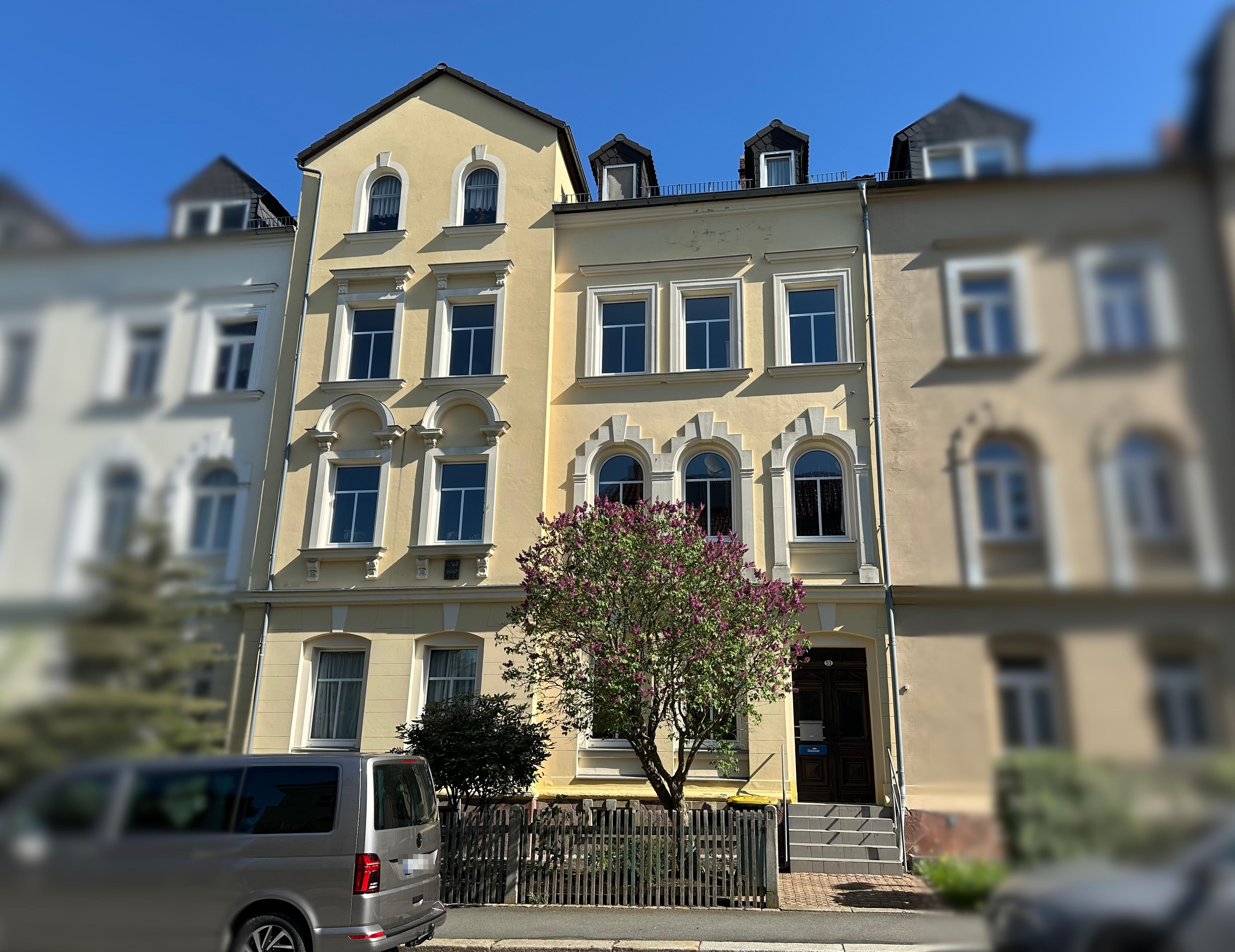Gründerzeithaus in der Glauchauer Oberstadt