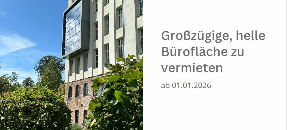Großzügige, helle Bürofläche zu vermieten