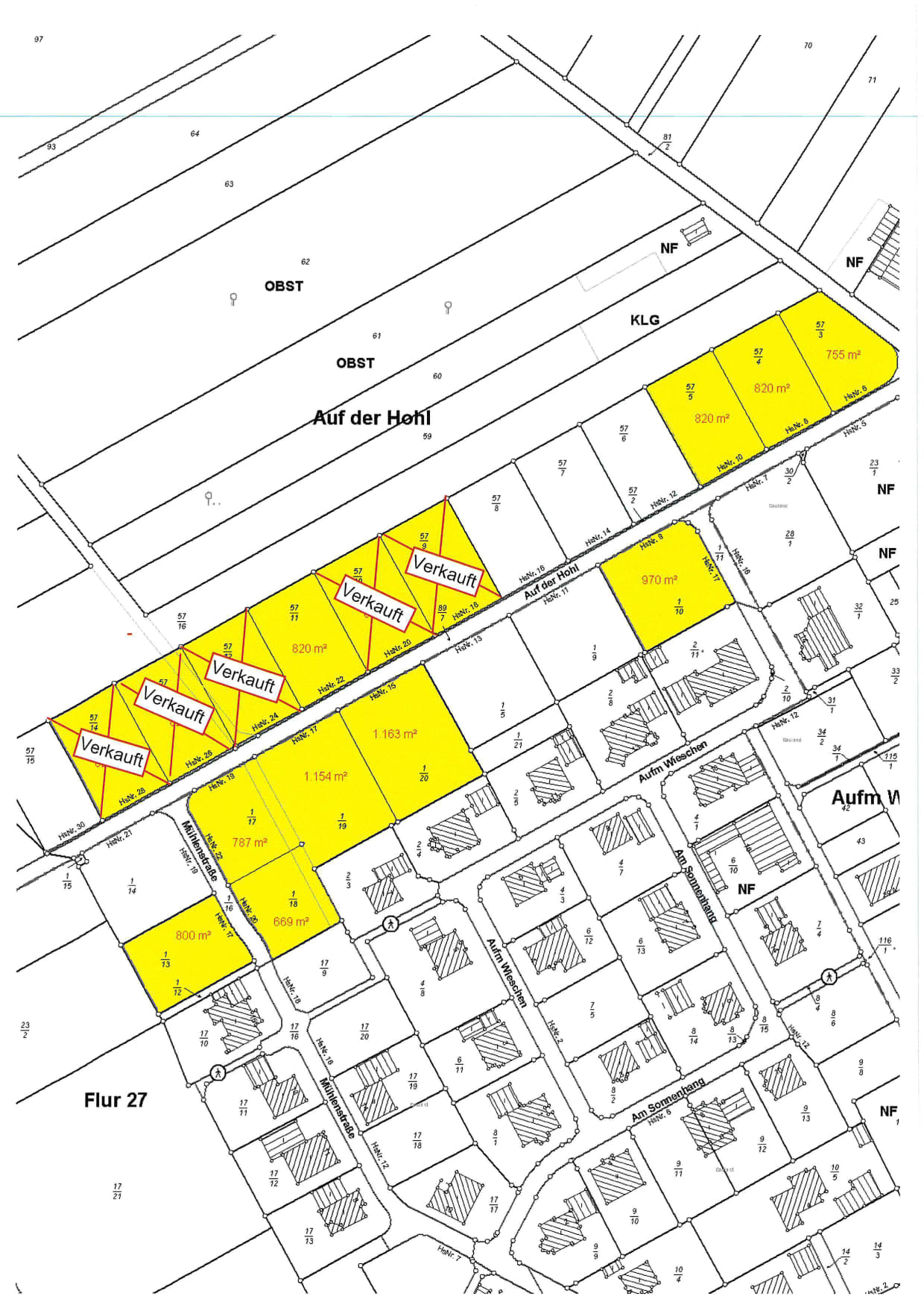 Neubaugebiet der Ortsgemeinde Alflen 