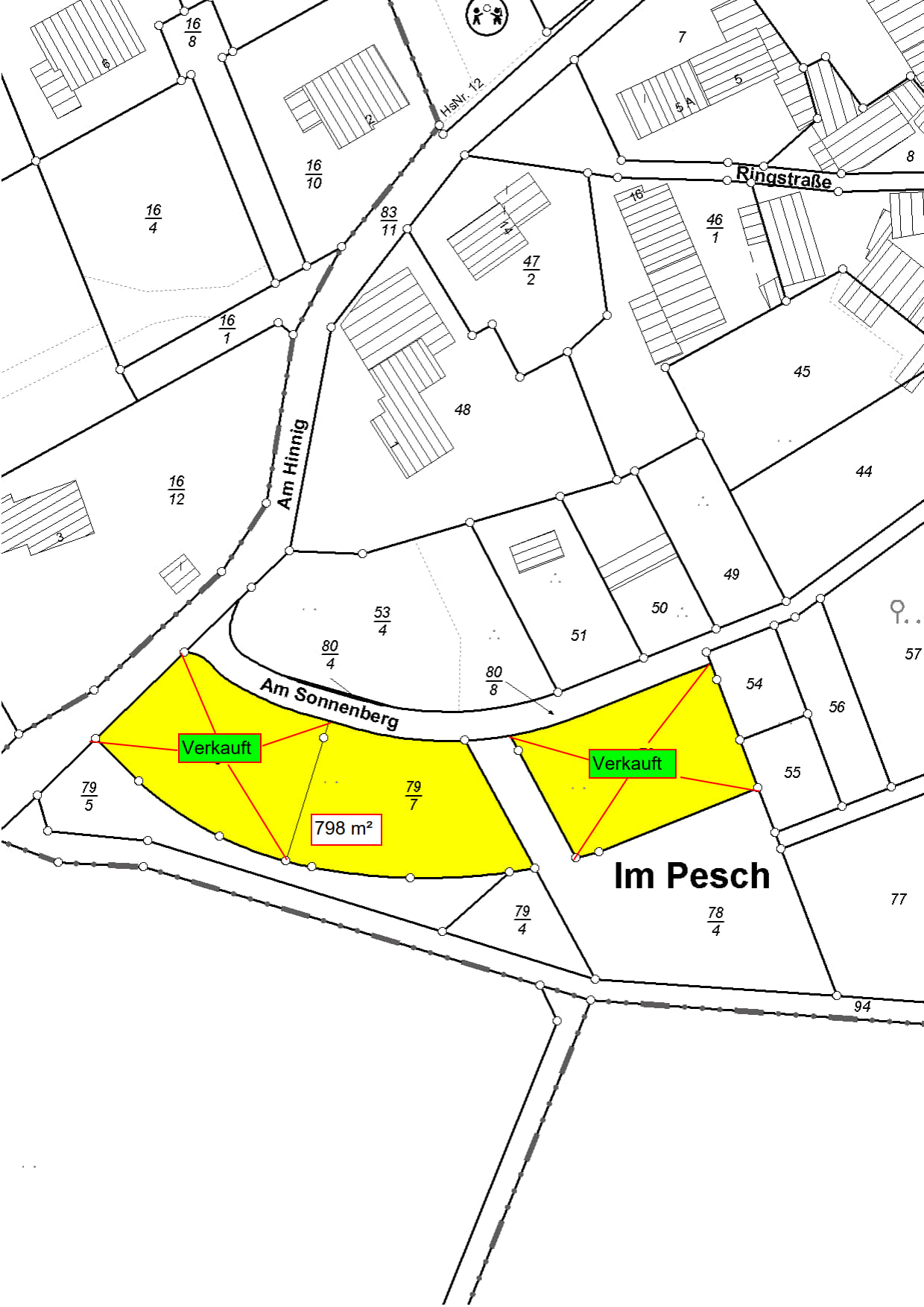 Neubaugebiet der Ortsgemeinde Filz