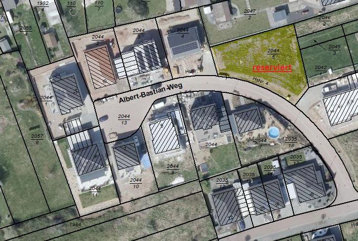 Bauplatz im Neubaugebiet Rehbock Teil 2 - reserviert