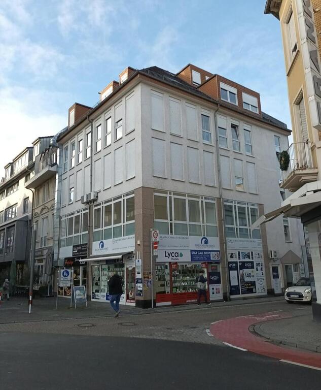 Büroetage im Zentrum von Bad Kreuznach Top-Lage mit Fensterwerbung