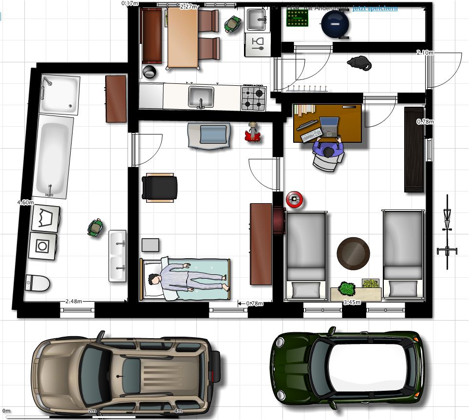 Charmante 2-Zimmer Wohnung, in einem  romantischen Fachwerkhaus