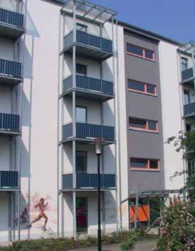 Ein-Bett Apartments in Erfurt- Friedrich-Ebert-Straße 61
