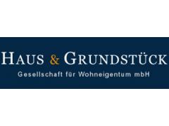 Logo HAUS & GRUNDSTÜCK  Gesellschaft für Wohneigentum mbH  