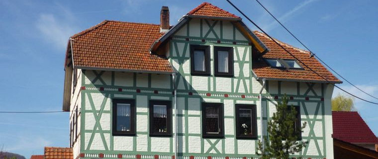 Fachwerkhaus im Stadtteil Falken