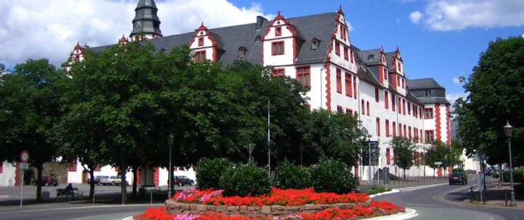 Das Schloss Hadamar in der Ortsmitte