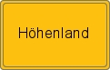 Wappen Höhenland