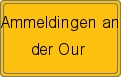 Wappen Ammeldingen an der Our