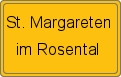 Wappen St. Margareten im Rosental