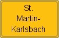 Wappen St. Martin-Karlsbach