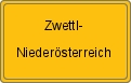 Wappen Zwettl-Niederösterreich