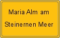 Wappen Maria Alm am Steinernen Meer