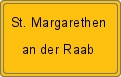 Wappen St. Margarethen an der Raab