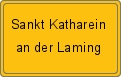 Wappen Sankt Katharein an der Laming