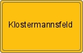 Wappen Klostermannsfeld