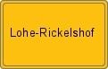 Wappen Lohe-Rickelshof