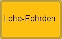 Wappen Lohe-Föhrden
