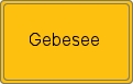 Wappen Gebesee