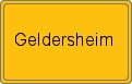 Wappen Geldersheim