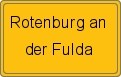 Wappen Rotenburg an der Fulda