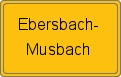 Wappen Ebersbach-Musbach