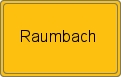 Ortsschild von Raumbach