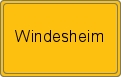 Ortsschild von Windesheim
