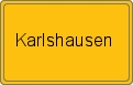Wappen Karlshausen