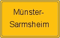 Wappen Münster-Sarmsheim