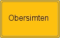 Wappen Obersimten