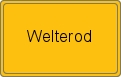 Ortsschild von Welterod