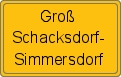 Wappen Groß Schacksdorf-Simmersdorf