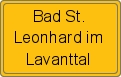 Wappen Bad St. Leonhard im Lavanttal