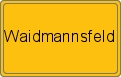 Wappen Waidmannsfeld