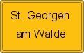 Wappen St. Georgen am Walde
