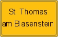 Wappen St. Thomas am Blasenstein