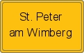 Wappen St. Peter am Wimberg