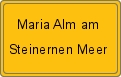 Wappen Maria Alm am Steinernen Meer